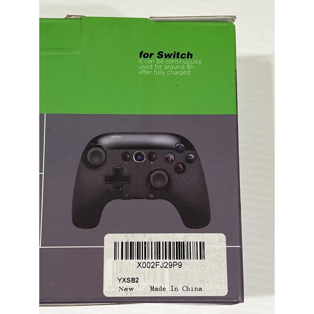 Wireless Pro Game Controller for Switch and PC Black YXSB2 X002FJ29P9 New